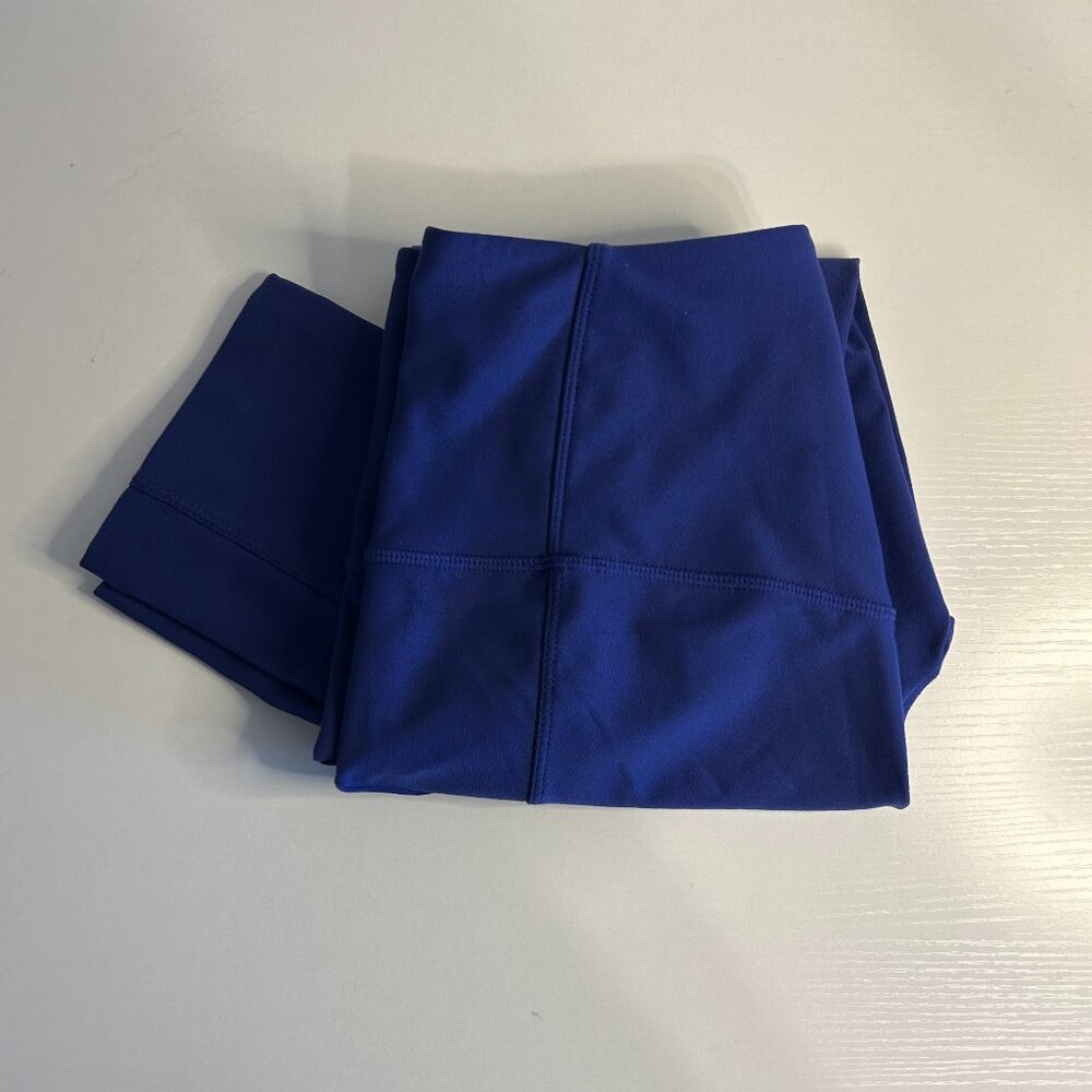 Eddie Bauer Cropped Trail Pocket‎ Leggings, XS Blue
